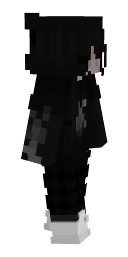 Black skin: body, right side render