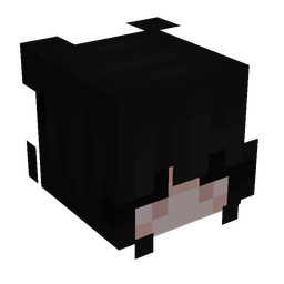Black skin: head render