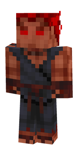 Black skin: body, front render