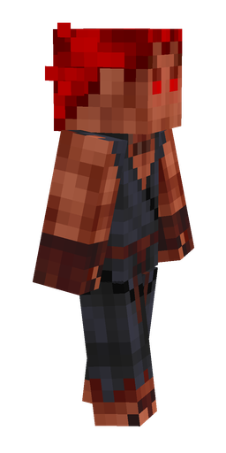Black skin: body, right side render