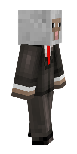 Black skin: body, right side render