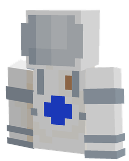 Blue skin: bust render
