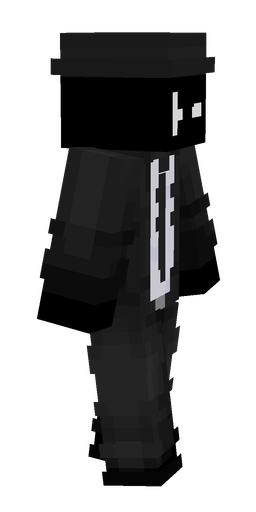Black skin: body, right side render