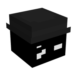Black skin: head render
