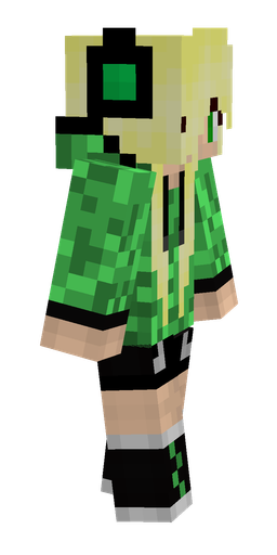 Black skin: body, right side render