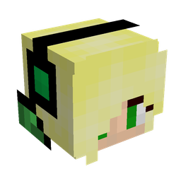 Black skin: head render
