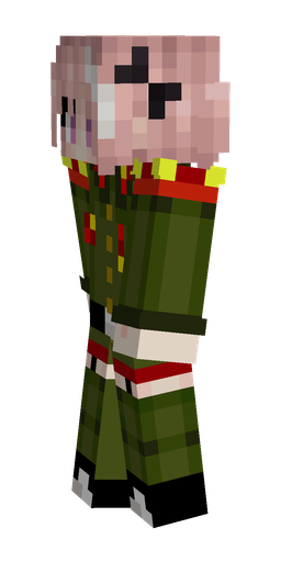 Black skin: body, left side render
