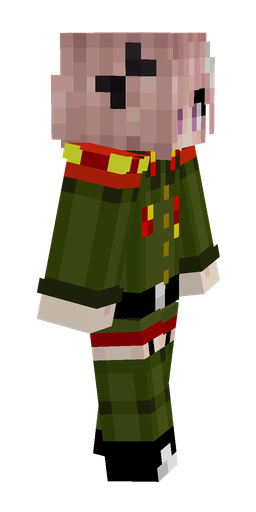 Black skin: body, right side render