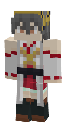 Black skin: body, front render