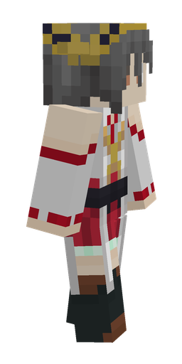 Black skin: body, right side render