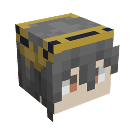 Black skin: head render