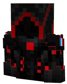 Black skin: bust render