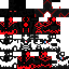 Black skin: raw texture render