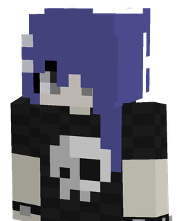 Black skin: bust render