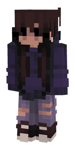 Black skin: body, front render