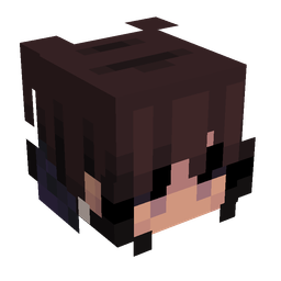 Black skin: head render