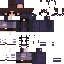 Black skin: raw texture render