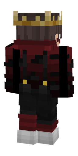 Black skin: body, back render