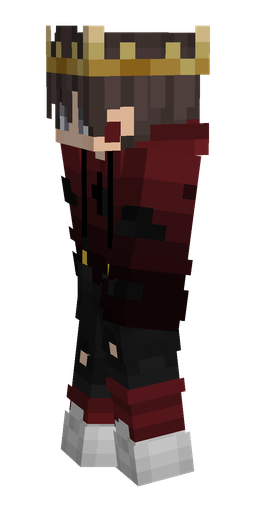 Black skin: body, left side render