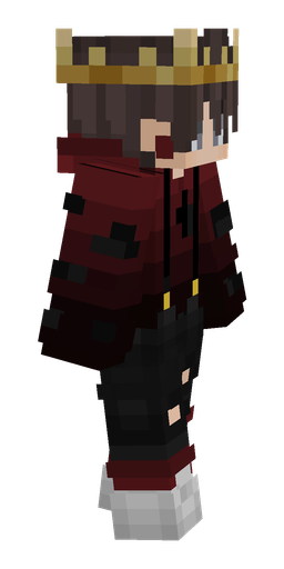 Black skin: body, right side render