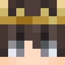 Black skin: face render