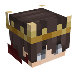 Black skin: head render