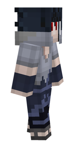 Black skin: body, right side render
