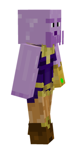 Brown skin: body, right side render