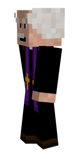 Black skin: body, left side render