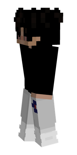 Black skin: body, left side render