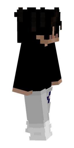 Black skin: body, right side render