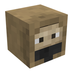 Brown skin: head render
