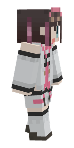 Black skin: body, right side render