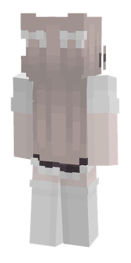 Orange skin: body, back render