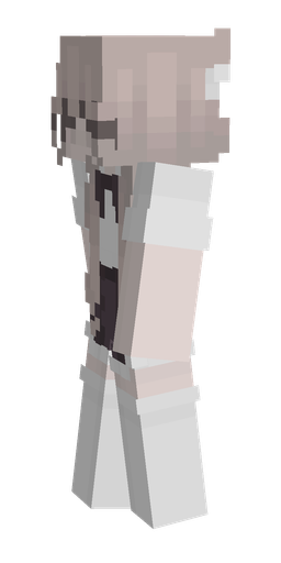 Orange skin: body, left side render