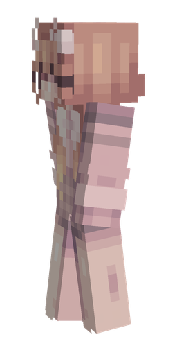 Orange skin: body, left side render