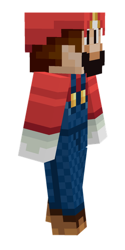 Blue skin: body, right side render