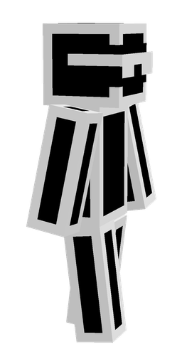 Black skin: body, right side render