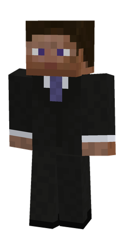Black skin: body, front render