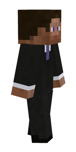 Black skin: body, right side render