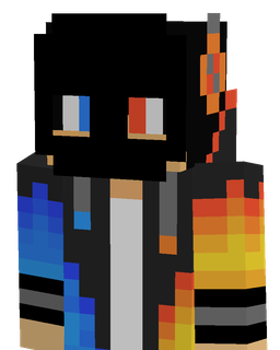 Black skin: bust render