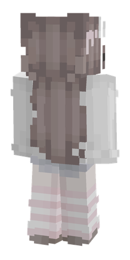 Gray skin: body, back render