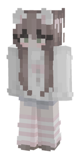 Gray skin: body, front render