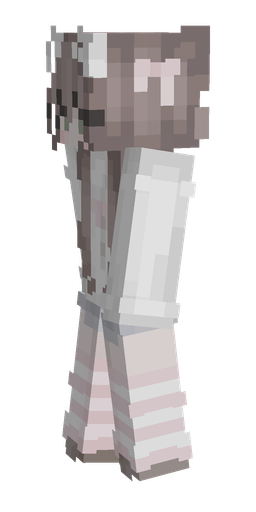 Gray skin: body, left side render