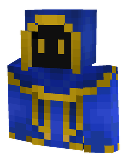 Blue skin: bust render