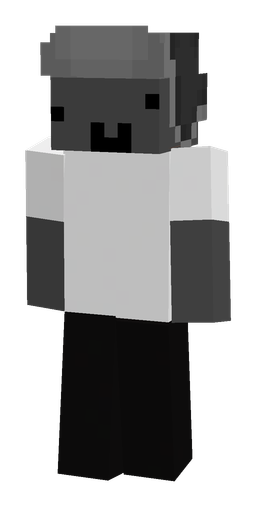 Black skin: body, front render