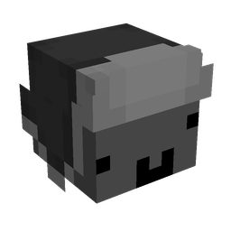 Black skin: head render