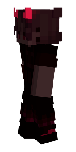 Black skin: body, left side render