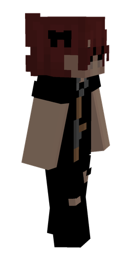 Black skin: body, right side render