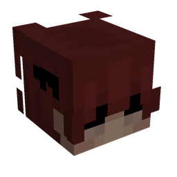 Black skin: head render
